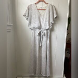 Black & White Midi Dress